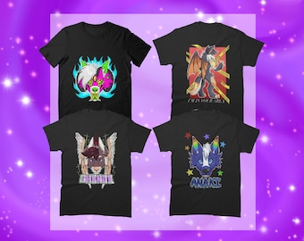 Custom Fursona T-Shirt - any species [PLEASE READ DESC]