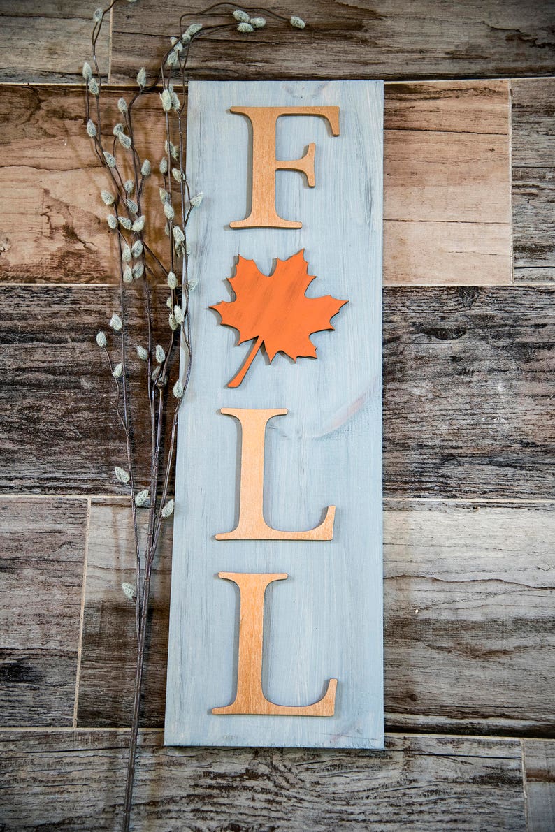 Fall Wooden Sign Fall Wall Decor Fall wooden sign Etsy