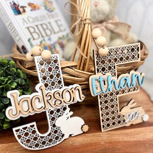 Easter Basket Tag | Personalized Easter Gift Tag | Personalized wooden name tag | Easter Gift Tag
