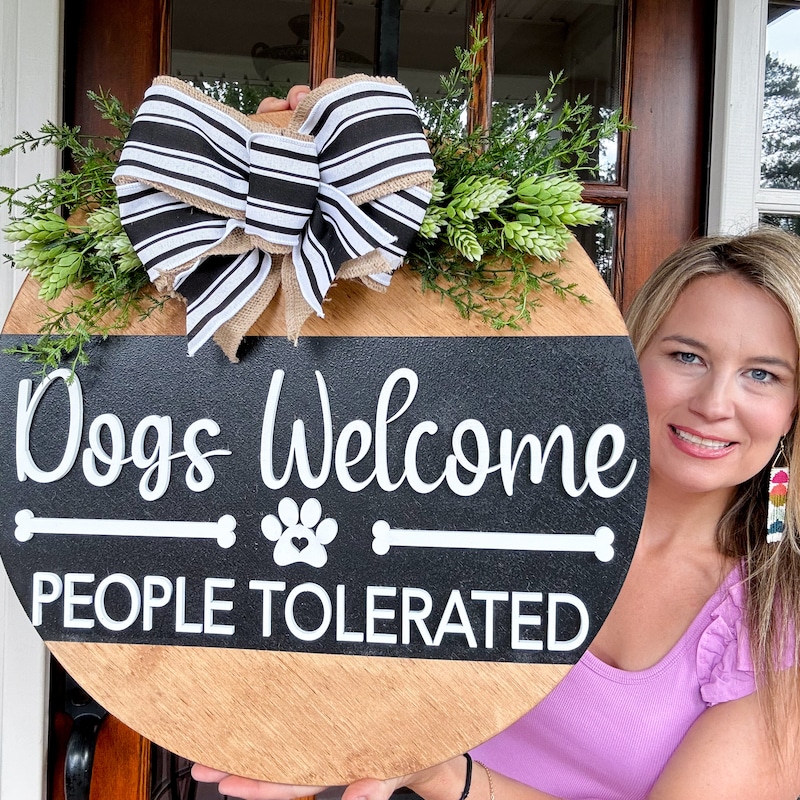 Dogs No Entry Sign - Etsy