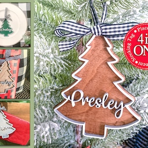 Stocking Tag | Christmas Ornament | Christmas Gift Tag | Christmas Place Card