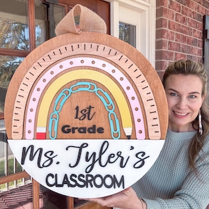 Teacher Door Hanger | Teacher Door Hanger | Teacher Gift Door Hanger | End of Year Teacher Gift