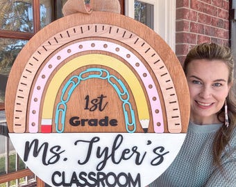 Teacher Door Hanger | Teacher Door Hanger | Teacher Gift Door Hanger | End of Year Teacher Gift