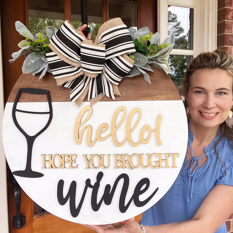 Wine Porch Signs - Etsy