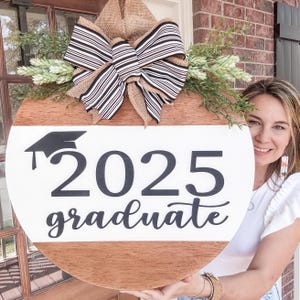 Graduation Door Hanger | Graduate Door Hanger | Door Sign for Graduation | Graduation wood sign