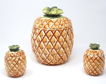 Pineapple Canisters Etsy
