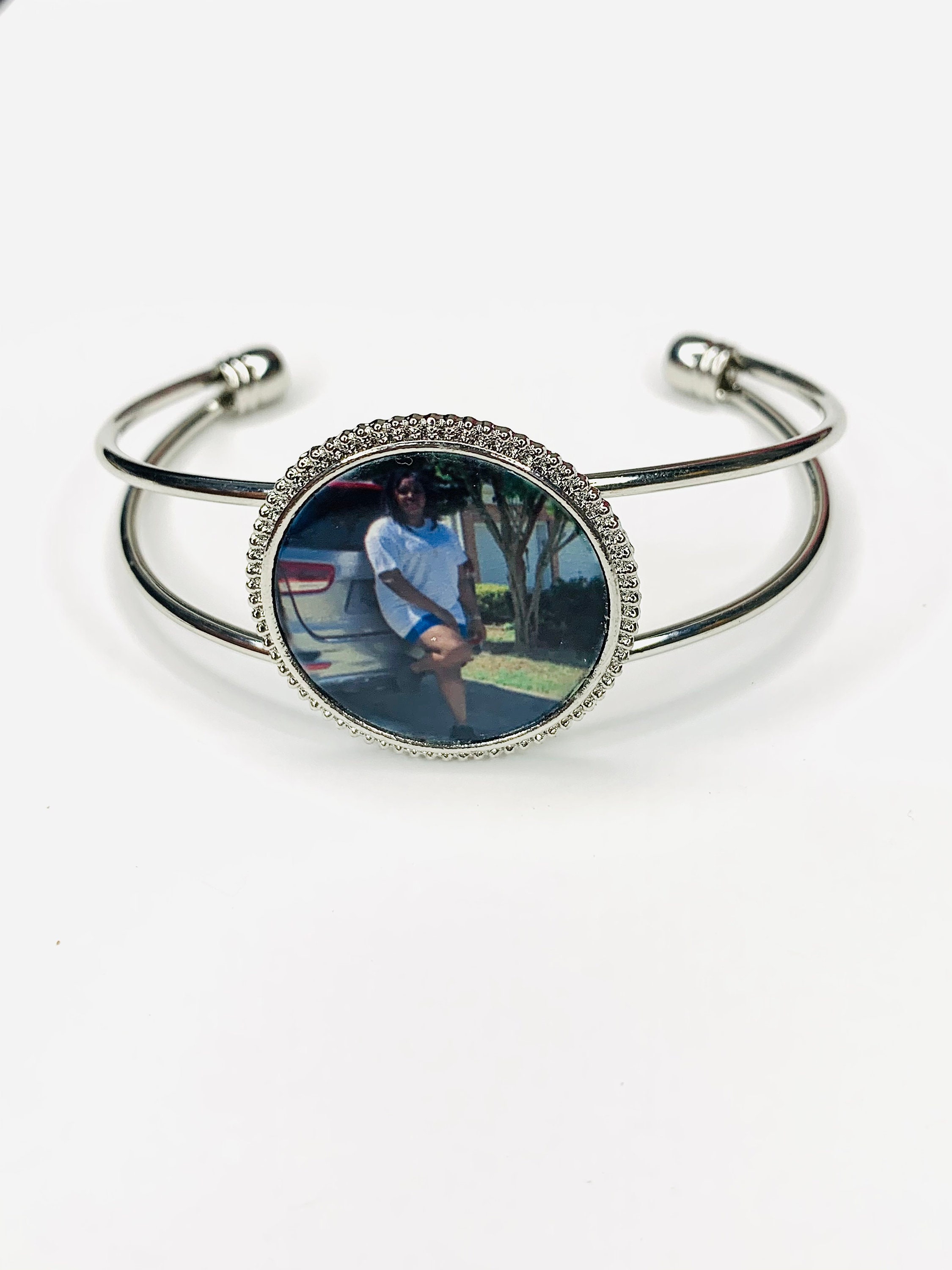 Sublimation Bracelet - Circle Charm – MJT Custom Designs