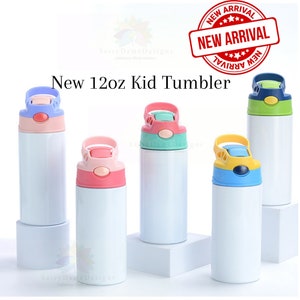 New Kids 12oz Flip Spout Sublimation Tumbler/Water Bottle – Wild