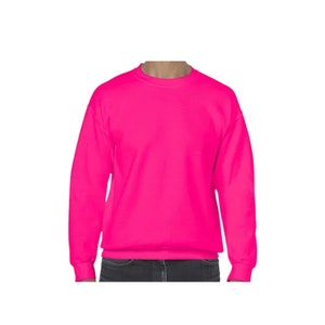 Sublimation 100% Red Polyester Lightweight Sweatshirt Sublimation