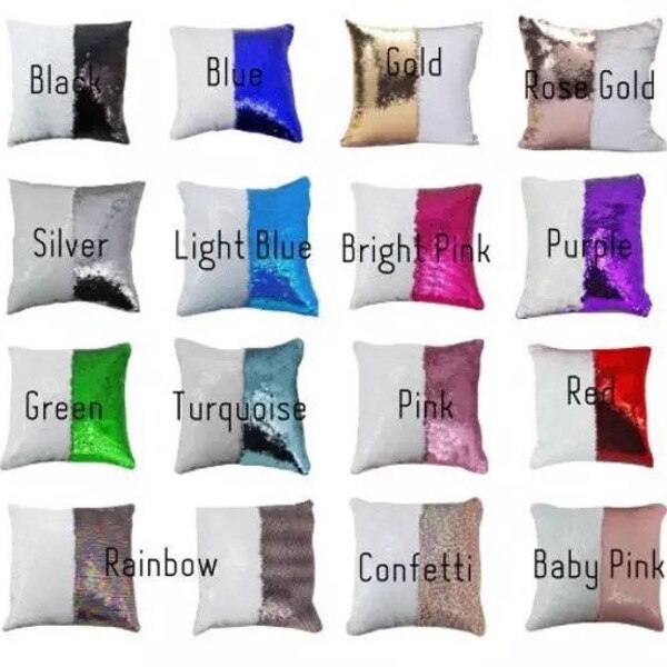 Sublimation  Sequins pillowcase/Sublimation Pillows /Sequins Pillowcase/