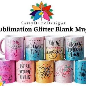 Two Tone Sublimation Glitter Mug/sublimation Mugs/ 11oz Mugs