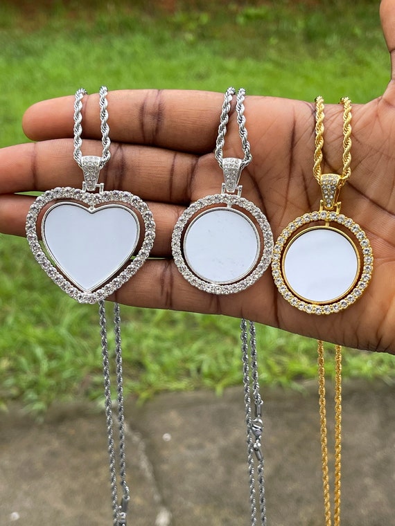 Double sided deals locket pendant