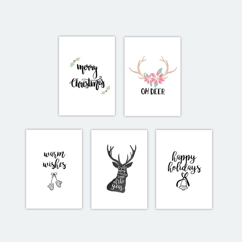 Printable Xmas Playing cards Mounted Offer 5 Playing cards, Greeting Playing cards, Postcard, Merry Xmas, Supply, Reward graphic relating to Printable Christmas Cards Black and White identify Printable Xmas Playing cards Established Offer 5 Playing cards, Greeting Playing cards, Postcard, Merry Xmas, Exhibit, Present