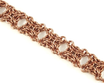 Chainmaille Bracelet in Copper