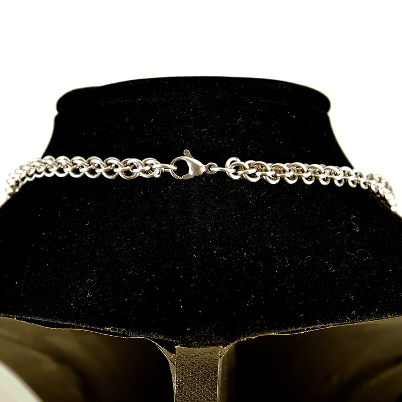 Chainmaille Necklace in Stainless Steel
