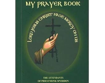 My Prayer Book English or Greek Language Greek Orthodox Book from Mount Athos