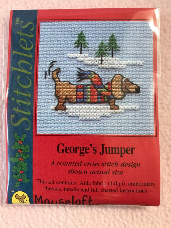 MOUSELOFT STITCHLETS CROSS STITCH KIT ~ UNICORN ~ NEW