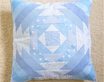 Cushion, traditionel Patchwork, "Pineapple 1"