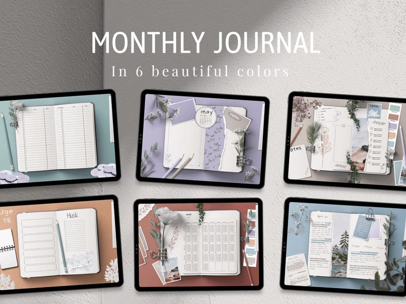 Nr 19 - The Creativity Box - May 2023 - Digital planner, digital stickers, realistic stickers, digital journaling, PNG, Clip art bullet image 2