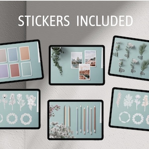 Nr 19 - The Creativity Box - May 2023 - Digital planner, digital stickers, realistic stickers, digital journaling, PNG, Clip art bullet image 4