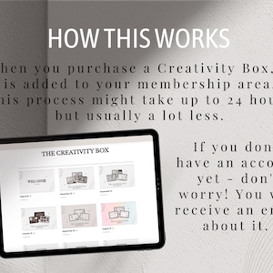 Nr 19 - The Creativity Box - May 2023 - Digital planner, digital stickers, realistic stickers, digital journaling, PNG, Clip art bullet image 7