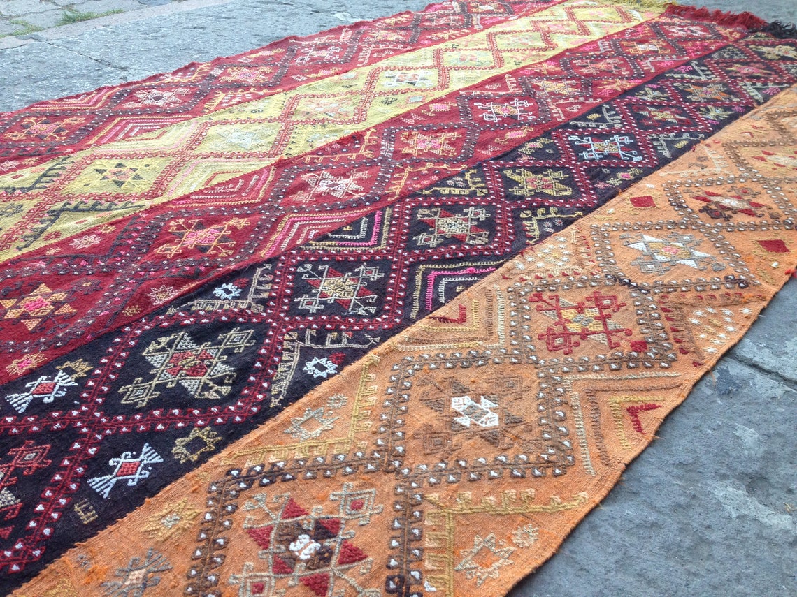 Turkish Kilim Rug Kilim Vintage Kilim Handmade Kilim Etsy