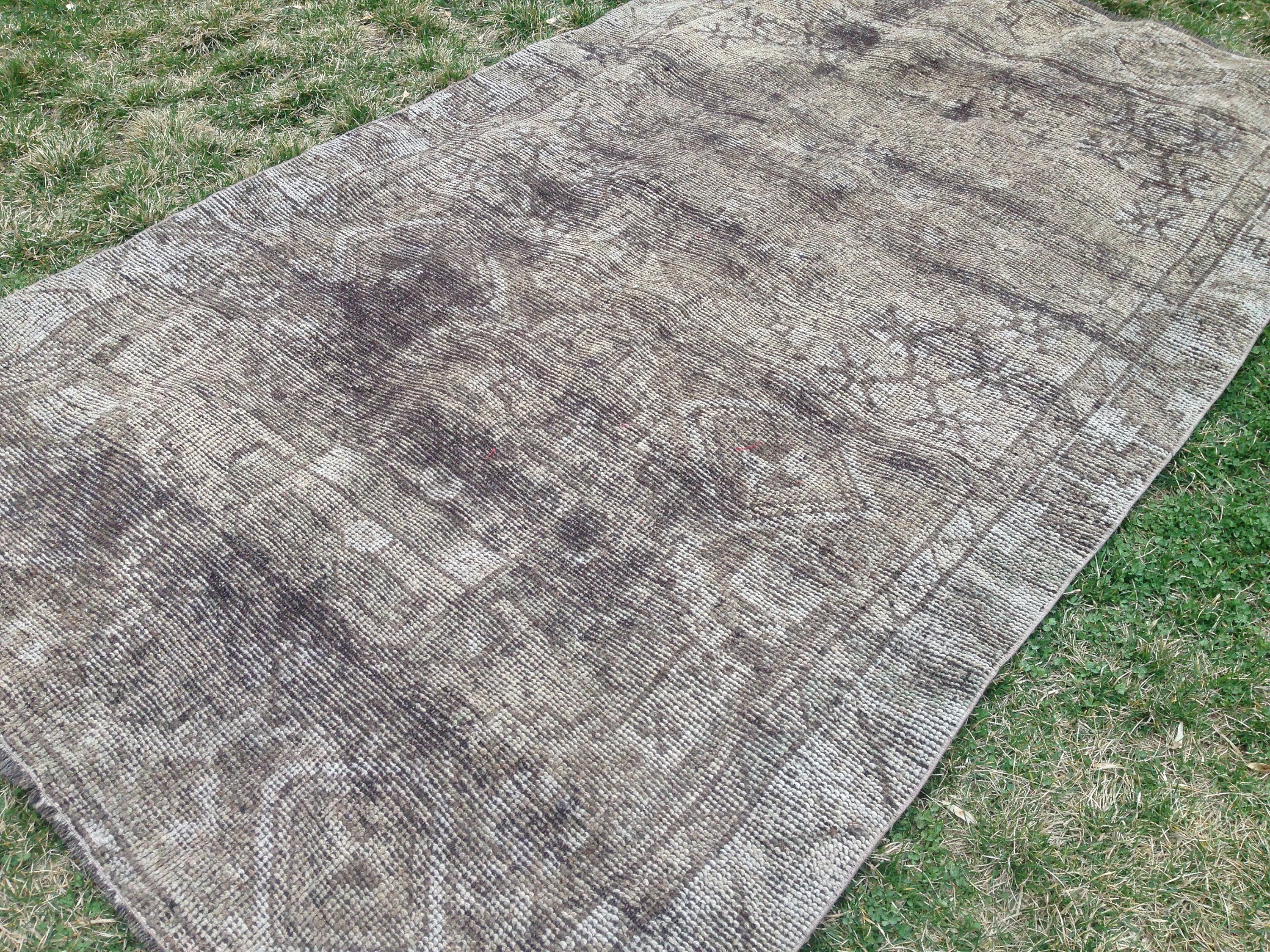 4 3 X 7 Vintage Area Rug Turkish 50