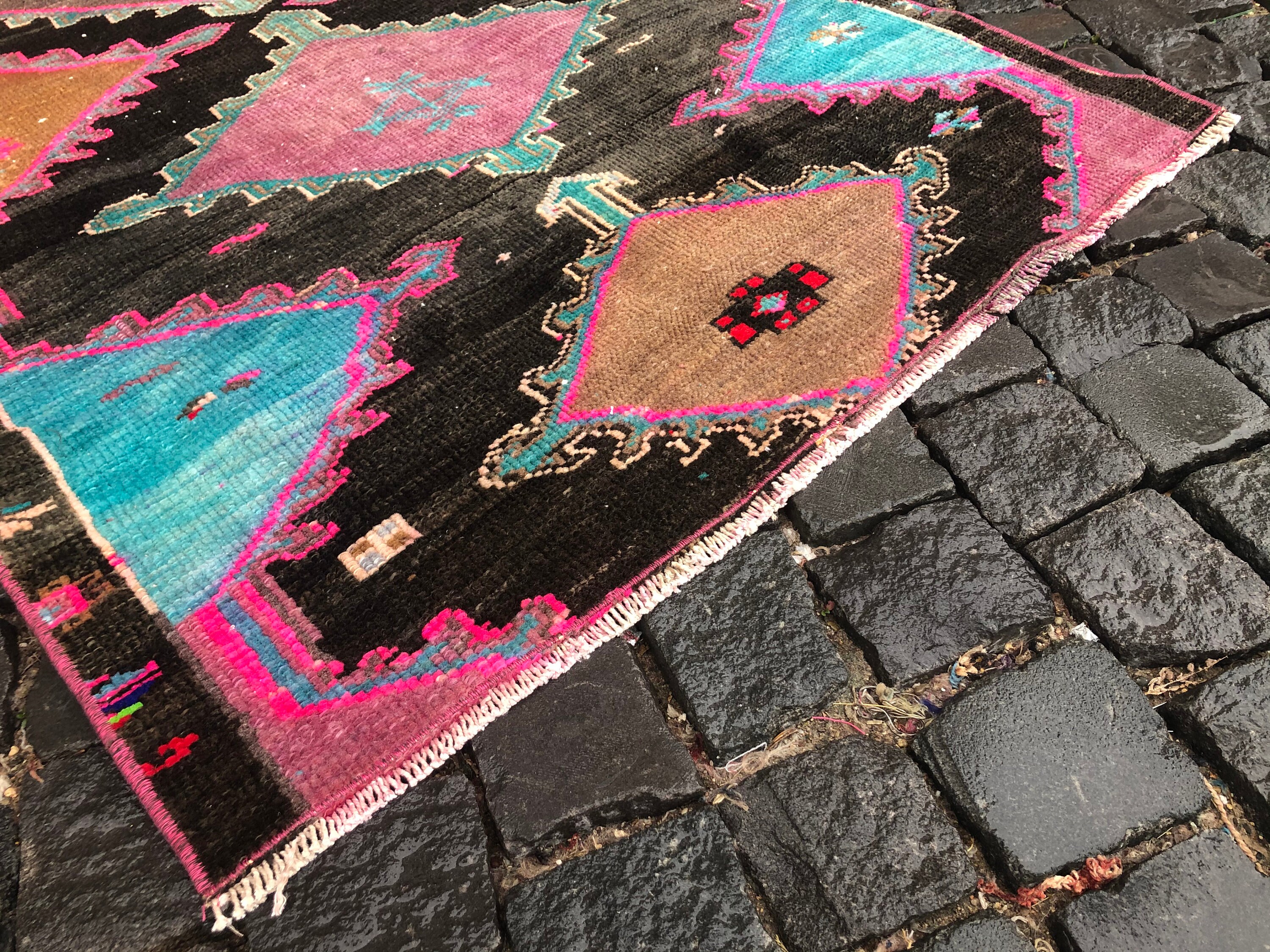 Turkish Rug Floor rug Vintage Rug Boho Rug Wool Rug | Etsy