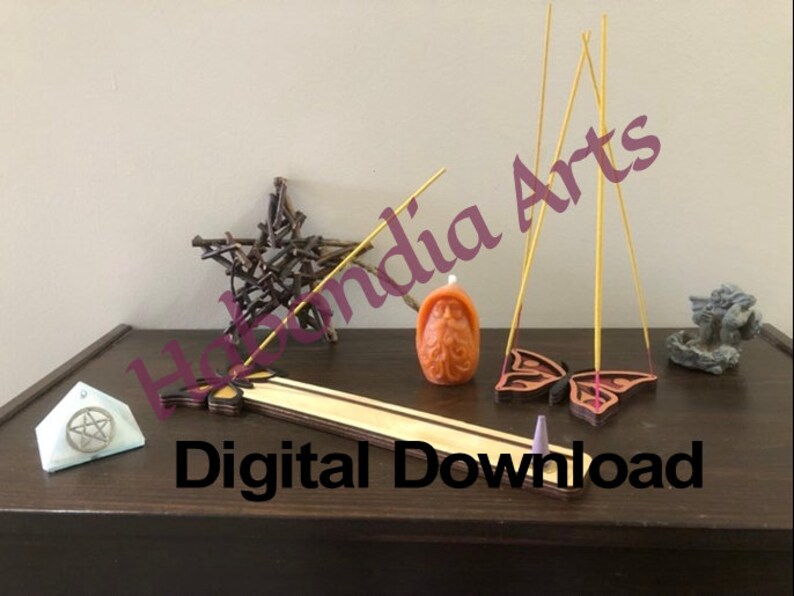 Layered Incense Burners SVG Files and Instructions to Make Your Own With a or Other