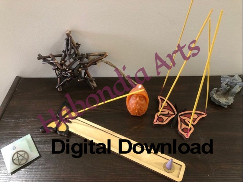 Layered Incense Burners SVG Files and Instructions to Make Your Own With a or Other