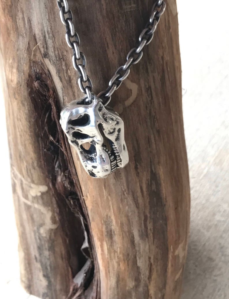 Tyrannosaurus Rex T Skull Pendant Image 0