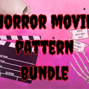 Horror Bag Crochet Pattern Bundle