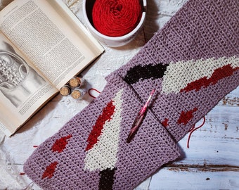 Slasher Flick Crochet Scarf Pattern