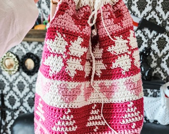 Yuletide Backpack Tapestry Crochet Pattern