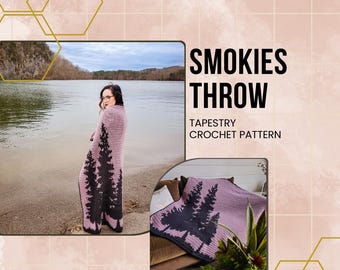 The Smokies Throw Blanket Pattern