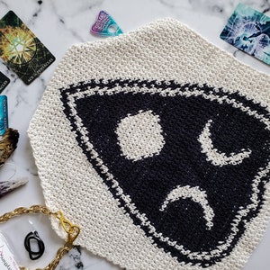 Ouija Tote Bag, Crochet Pattern image 4