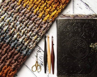 Libra: Infinity Scarf Crochet Pattern