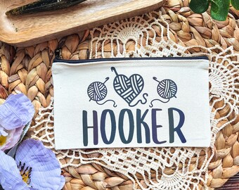 Oil Spill Hooker Notions Pouch