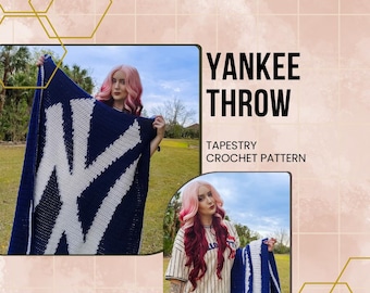 Yankee Crochet Throw Pattern