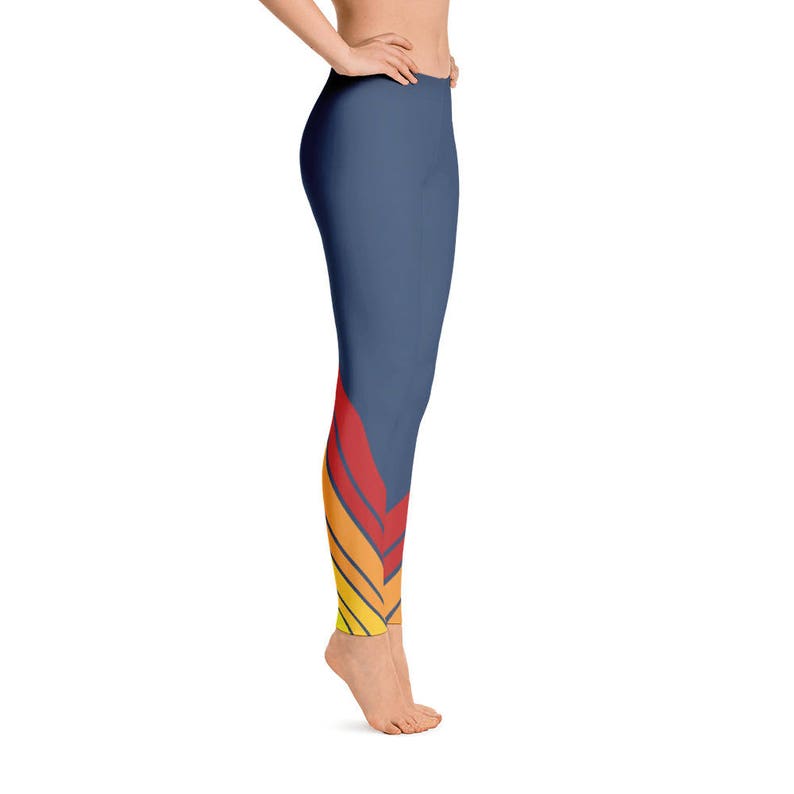 Vintage Vibes Leggings Women's Yoga 