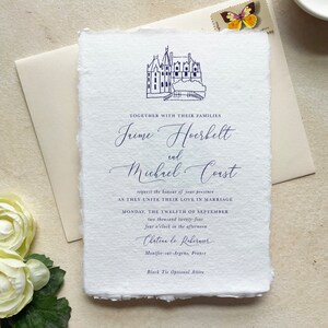 venue sketch wedding invitation, custom wedding venue illustration digital, wedding venue art, hand drawn wedding invitation venue sketch