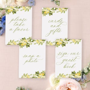 lemon bridal shower sign, citrus bridal shower sign personalized, lemon baby shower decorations, lemon wedding decor signs amalfi coast