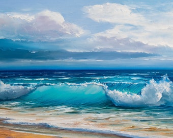 Acrylbild Mit Strand Und Meer Etsy