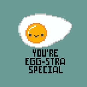 Egg-Stra Special Cute Cross Stitch PDF design