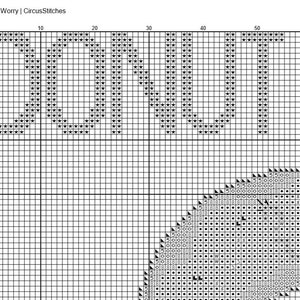 Be Happy Cross Stitch PDF Pattern - Etsy