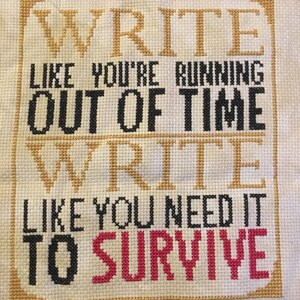 Hamilton Cross Stitch Pattern Need It to Survive Quote From - Etsy