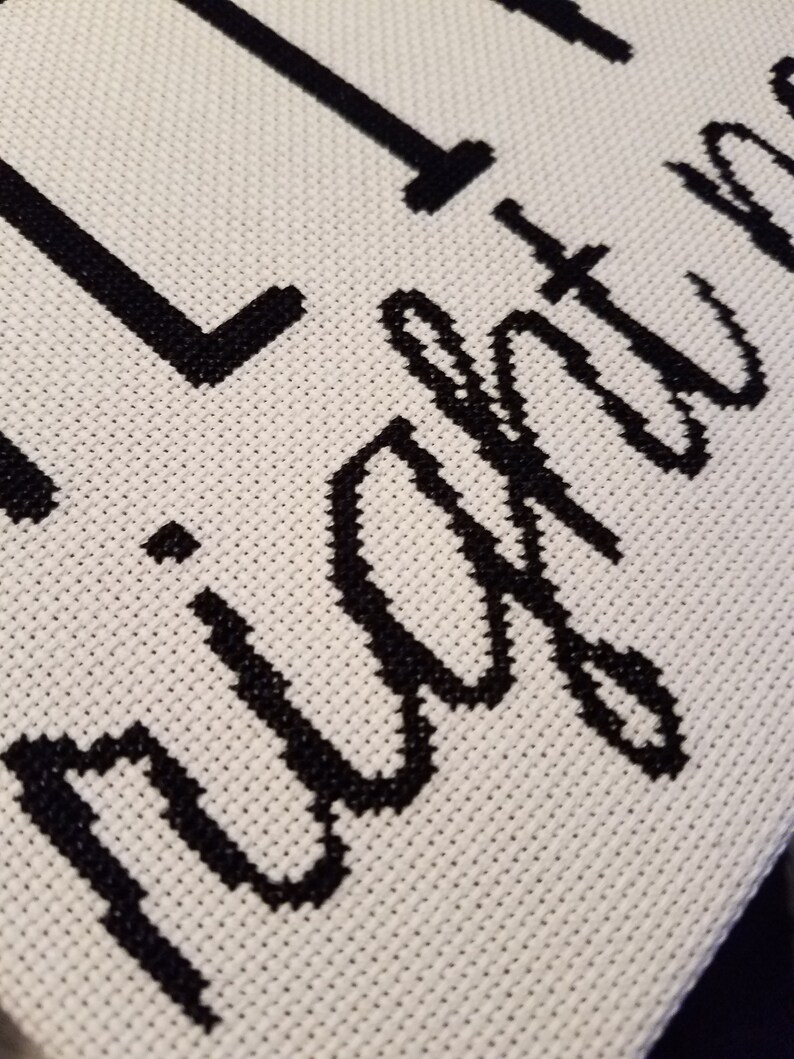 Hamilton Cross Stitch Pattern - Look Around Quote From the Broadway ...