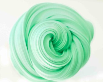 BUTTER SLIME Daiso Clay Blue Slay Slime Cream Cheese Slime Glossy Turquoise - like Peachybbies Clay Slime Buttery Slime Swirl Slime Cheap