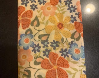 Hand Made, Organic Beeswax, Fabric Medium Bag.