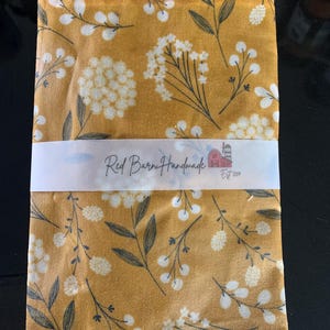 Hand Made, Organic Beeswax, Fabric Large Bag.